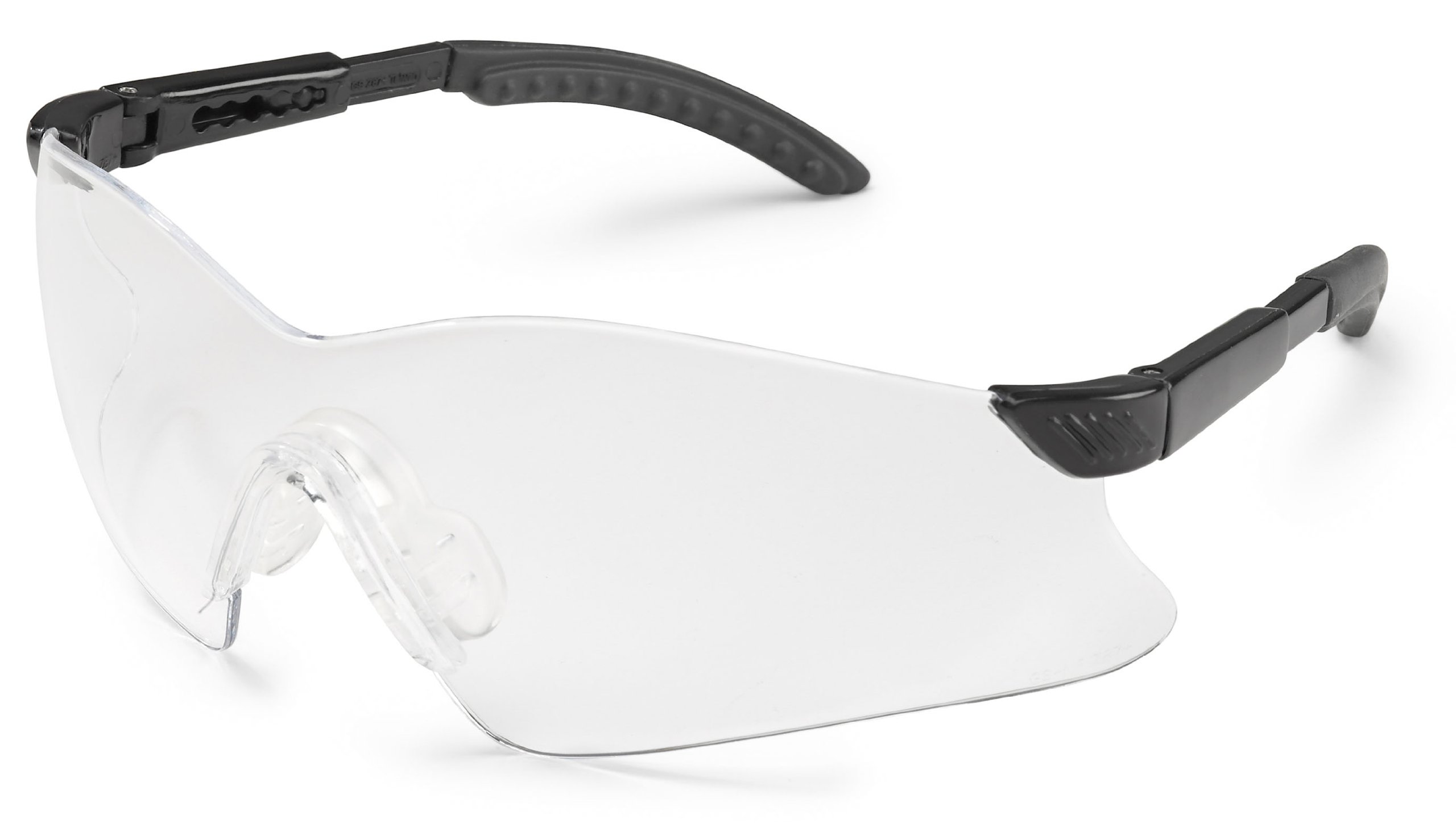 Amazon.com: Hawk Safety Glasses, Black Temple, Clear Lens